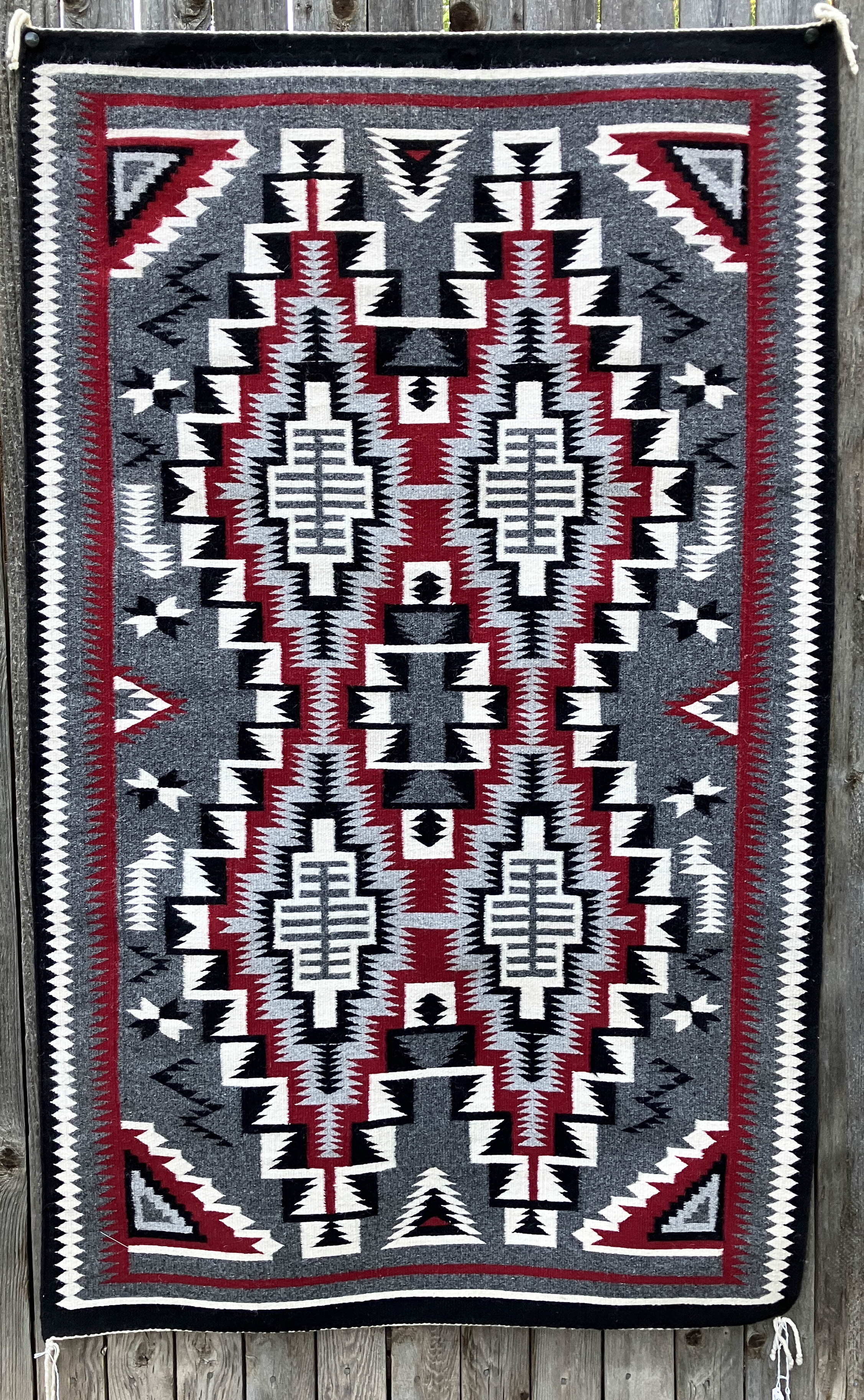 Maggi Lincoln | Navajo Ganado Weaving | Penfield Gallery of Indian Arts | Albuquerque, New Mexico